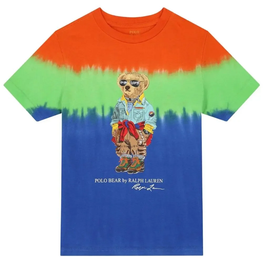 Ralph Lauren Kids' Multicolor Polo Bear T-Shirt